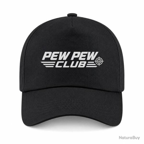Casquette Tir Sportif - Pew Pew Club - Noir