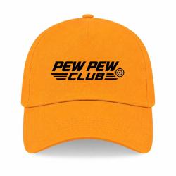 Casquette Tir Sportif - Pew Pew Club - Jaune
