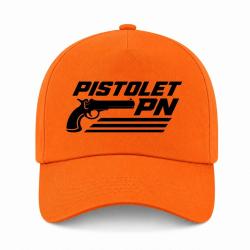 Casquette Tir Sportif - Pistolet PN - Orange