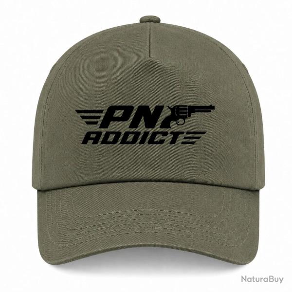 Casquette Tir Sportif - PN Addict - Kaki / Noir