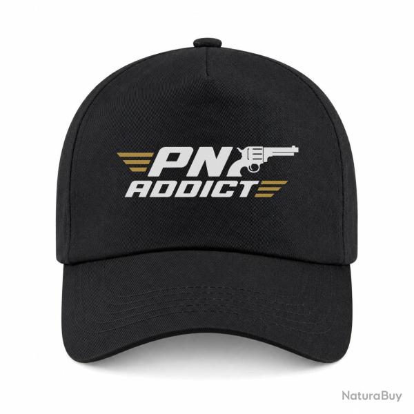 Casquette Tir Sportif - PN Addict - Noir / Orange