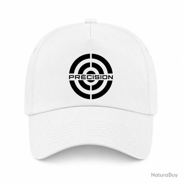 Casquette Tir Sportif - Pr�cision - R�ticule - Blanc