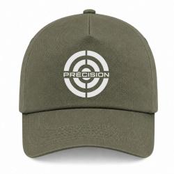 Casquette Tir Sportif - Pr&eacute;cision - R&eacute;ticule - Kaki / Blanc