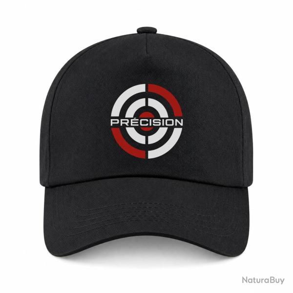 Casquette Tir Sportif - Pr�cision - R�ticule - Noir / Orange