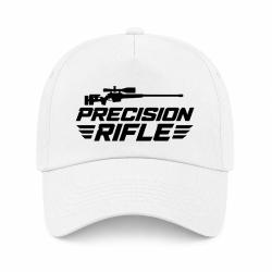 Casquette Tir Sportif - Precision Rifle - Cible et carabine - Blanc