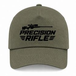 Casquette Tir Sportif - Precision Rifle - Cible et carabine - Kaki / Noir