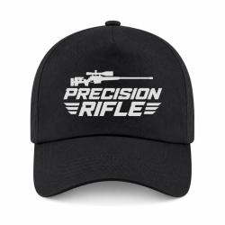 Casquette Tir Sportif - Precision Rifle - Cible et carabine - Noir