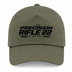 Casquette Tir Sportif - Precision Rifle 22 - Rimfire - Kaki / Noir