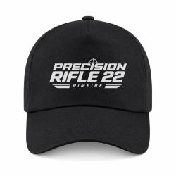 Casquette Tir Sportif - Precision Rifle 22 - Rimfire - Noir