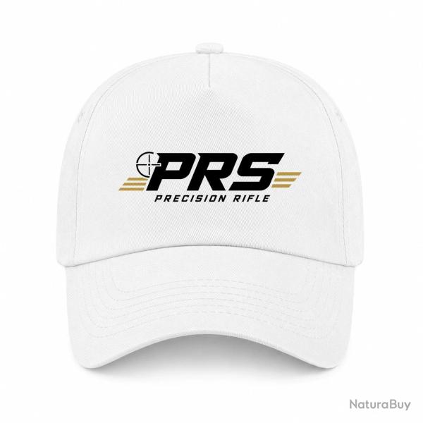 Casquette Tir Sportif - PRS - Blanc / Orange