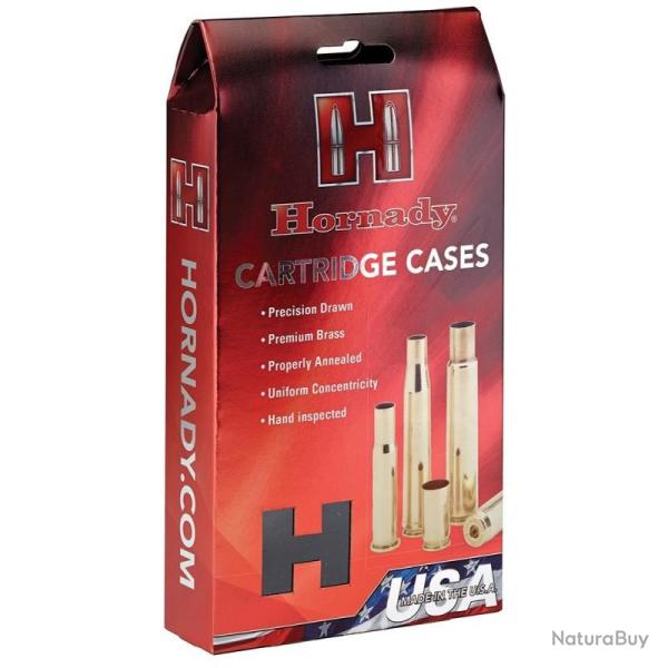 Boite de 50 douilles Hornady 7mm-08 non amorc�e