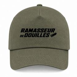 Casquette Tir Sportif - Ramasseur de douilles pro - Kaki / Noir