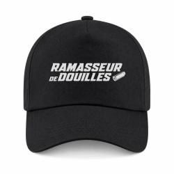 Casquette Tir Sportif - Ramasseur de douilles pro - Noir