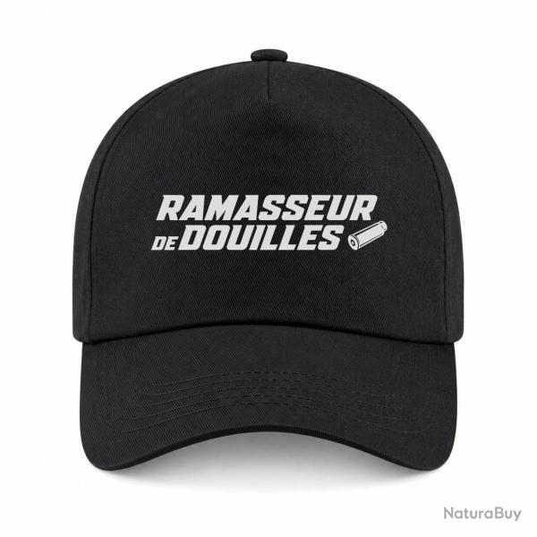 Casquette Tir Sportif - Ramasseur de douilles pro - Noir