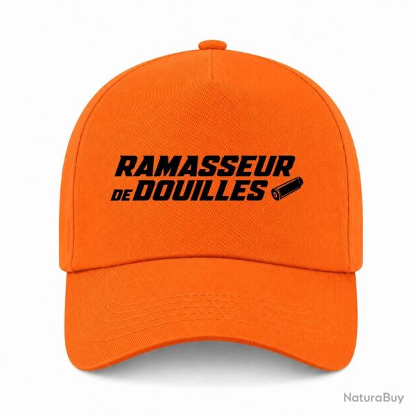 Casquette Tir Sportif - Ramasseur de douilles pro - Orange