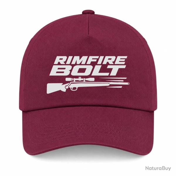 Casquette Tir Sportif - Rimfire Bolt - Bordeaux