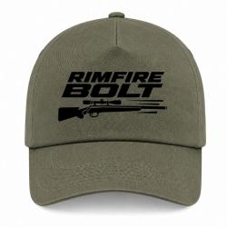Casquette Tir Sportif - Rimfire Bolt - Kaki / Noir