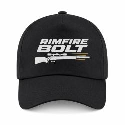 Casquette Tir Sportif - Rimfire Bolt - Noir / Orange