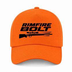 Casquette Tir Sportif - Rimfire Bolt - Orange