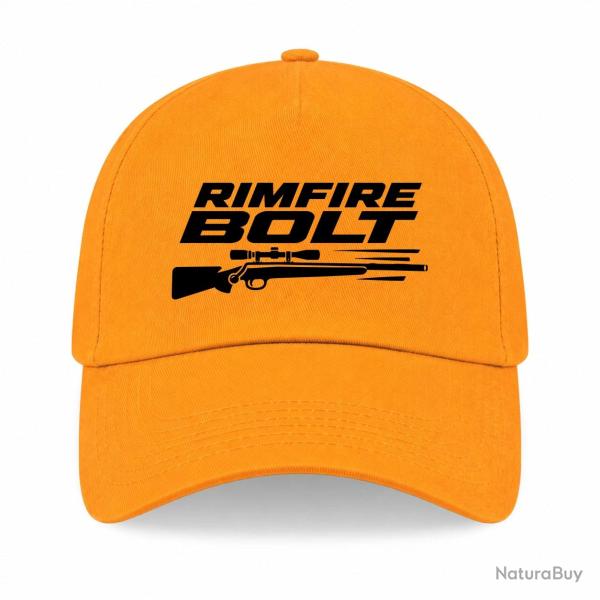 Casquette Tir Sportif - Rimfire Bolt - Jaune
