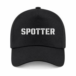 Casquette Tir Sportif - Spotter - Le regard qui corrige - Noir