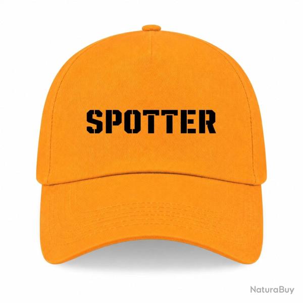 Casquette Tir Sportif - Spotter - Le regard qui corrige - Jaune