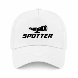 Casquette Tir Sportif - Spotter - Longue-vue - Blanc