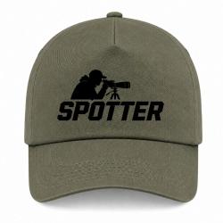 Casquette Tir Sportif - Spotter - Tireur &agrave; la lunette - Kaki / Noir