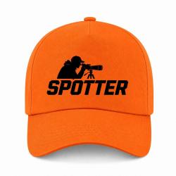 Casquette Tir Sportif - Spotter - Tireur &agrave; la lunette - Orange