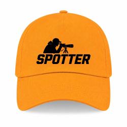 Casquette Tir Sportif - Spotter - Tireur &agrave; la lunette - Jaune