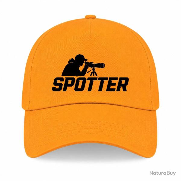 Casquette Tir Sportif - Spotter - Tireur � la lunette - Jaune