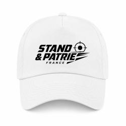 Casquette Tir Sportif - Stand et patrie France - Blanc