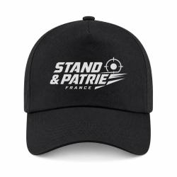 Casquette Tir Sportif - Stand et patrie France - Noir