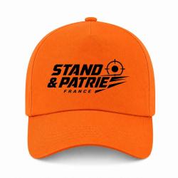 Casquette Tir Sportif - Stand et patrie France - Orange