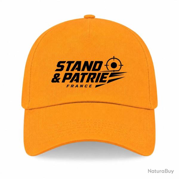 Casquette Tir Sportif - Stand et patrie France - Jaune