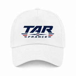 Casquette Tir Sportif - TAR France - Cible - Blanc / Orange