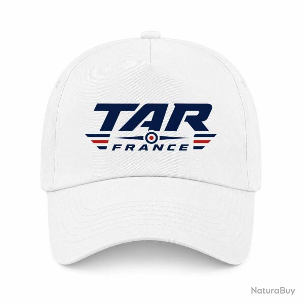 Casquette Tir Sportif - TAR France - Cible - Blanc / Orange