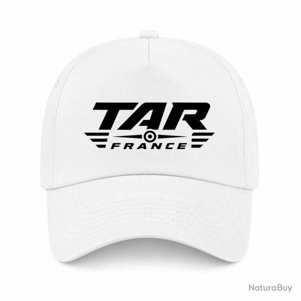 Casquette Tir Sportif - TAR France - Cible - Blanc
