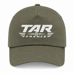 Casquette Tir Sportif - TAR France - Cible - Kaki / Blanc