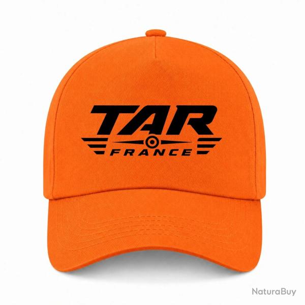 Casquette Tir Sportif - TAR France - Cible - Orange