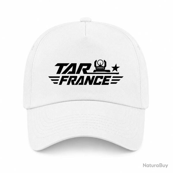 Casquette Tir Sportif - TAR France - Monocoup - Blanc
