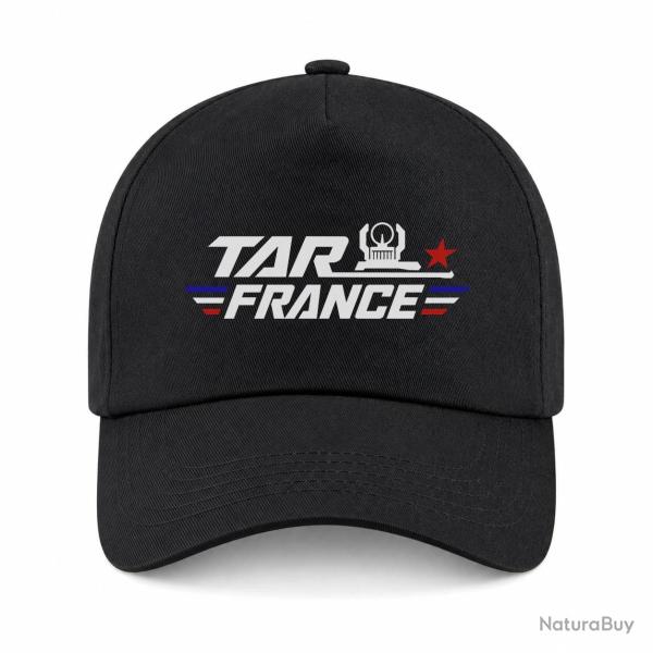 Casquette Tir Sportif - TAR France - Monocoup - Noir / Orange