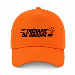 Casquette Tir Sportif - Th&eacute;rapie de groupe - Orange