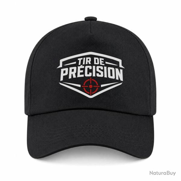 Casquette Tir Sportif - Tir de pr�cision - Blason cible - Noir / Orange