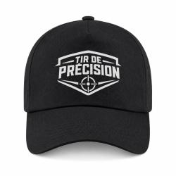 Casquette Tir Sportif - Tir de pr&eacute;cision - Blason cible - Noir