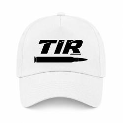Casquette Tir Sportif - Tir longue distance - Cartouche - Blanc