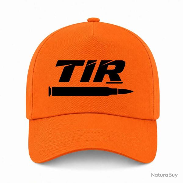 Casquette Tir Sportif - Tir longue distance - Cartouche - Orange