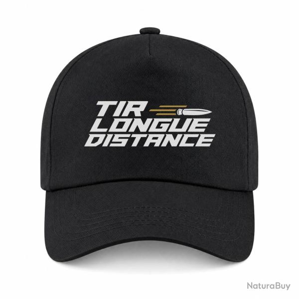 Casquette Tir Sportif - Tir longue distance - Sport Shooting - Noir / Orange
