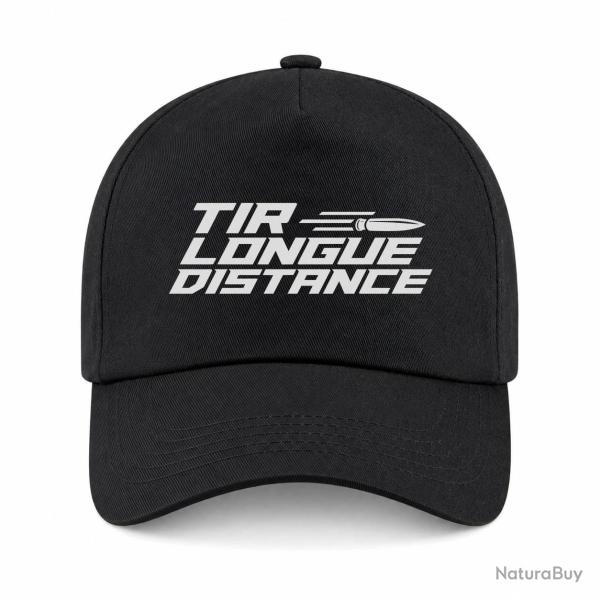 Casquette Tir Sportif - Tir longue distance - Sport Shooting - Noir