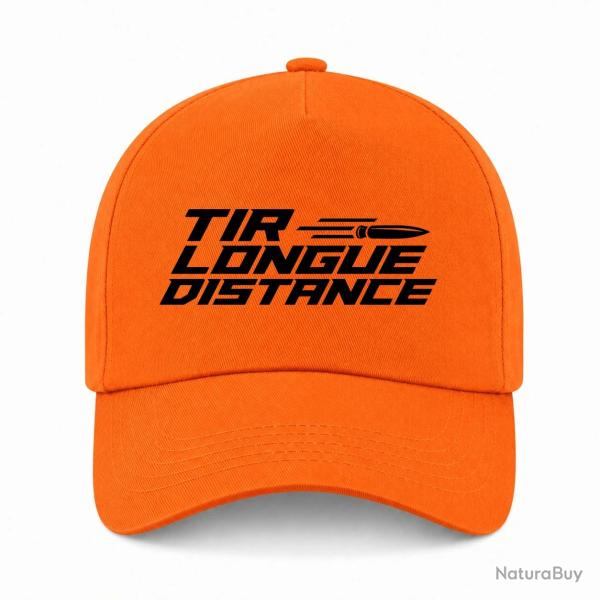 Casquette Tir Sportif - Tir longue distance - Sport Shooting - Orange